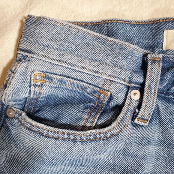 Baggy Tapered Jeans in Whitwell Wash size 25P - Picture 9 of 16